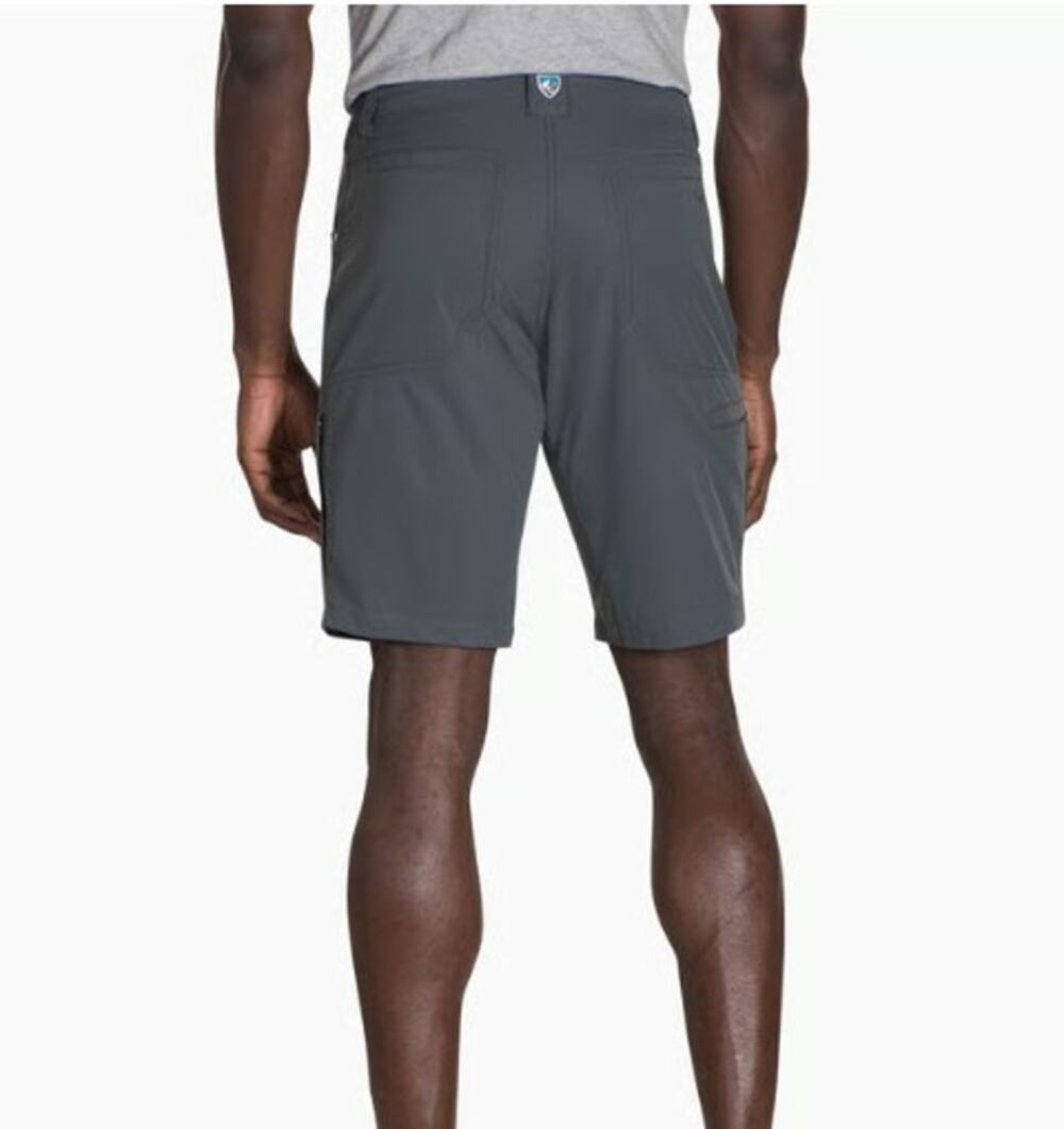 Kuhl Silencr Kargo Shorts Lightweight Softshell Short Stretch Gray 32